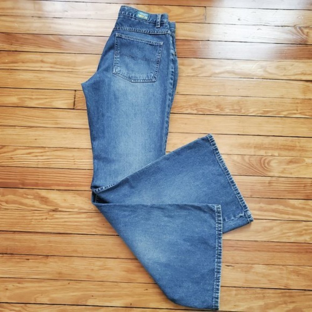 Vintage VENUS Girl Trap 10" Flares Jeans Medium Wash - Sz 7Reg